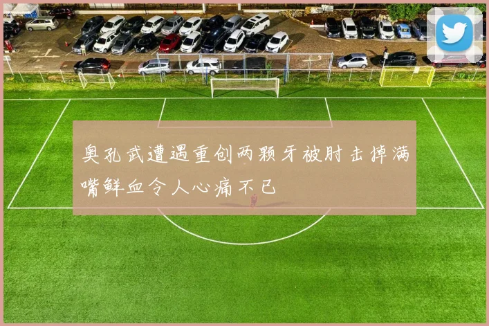 奥孔武遭遇重创两颗牙被肘击掉满嘴鲜血令人心痛不已